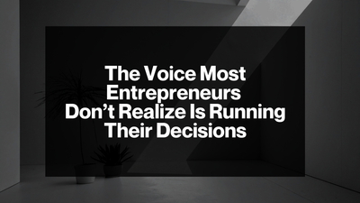 Why Smart Entrepreneurs Still Doubt Themselves