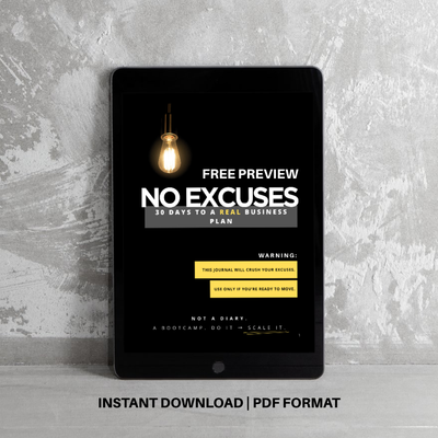 FREE Download Preview – Week 1 of the 30-Day Aspiring Entrepreneur Bootcamp | Instant Access